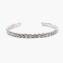【即日発送可】クロッシング バングル (シルバー)＊廃番商品
