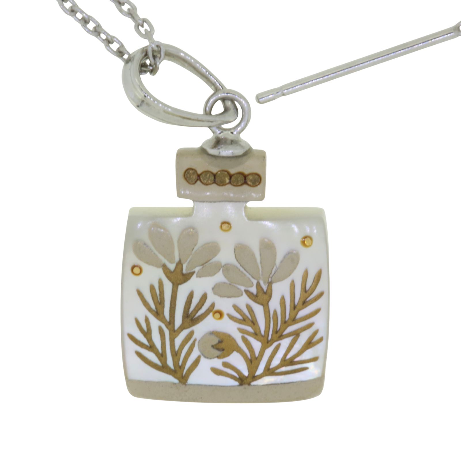 Perfume Bottle ORIENT/WT petiteペンダント