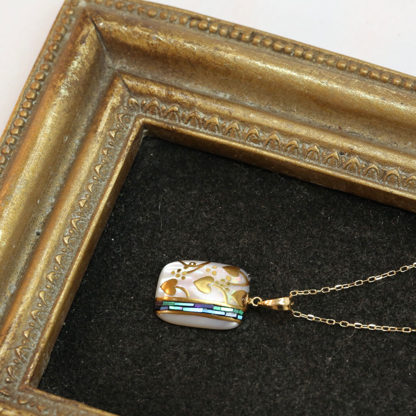 【即日発送可】Golden Grapes pendant