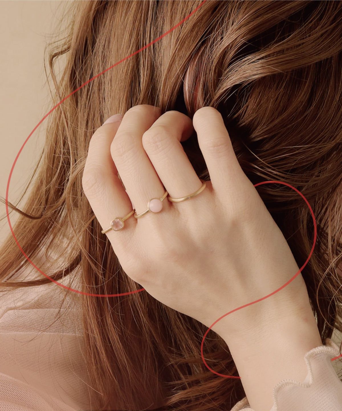 【受注商品】little emblem リング /LE-AR329