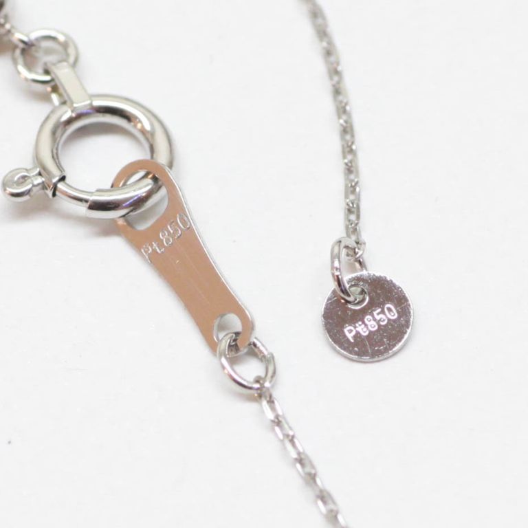 Wonder World - 【受注商品】誕生石ネックレス (K18)(プラチナ Wonder World - 【受注商品】誕生石ネックレス (K18)(プラチナ