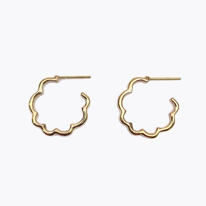 【即日発送可】ミモザピアス(K10)