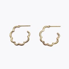 【即日発送可】ミモザピアス(K10)