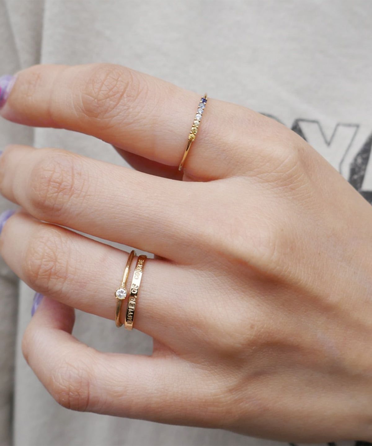 【受注商品】little emblem リング /LE-AR317