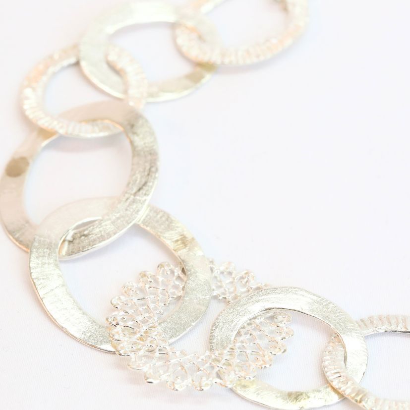 【フェア限定】アールデコネックレス(シルバー)＊廃番商品＊現品限り