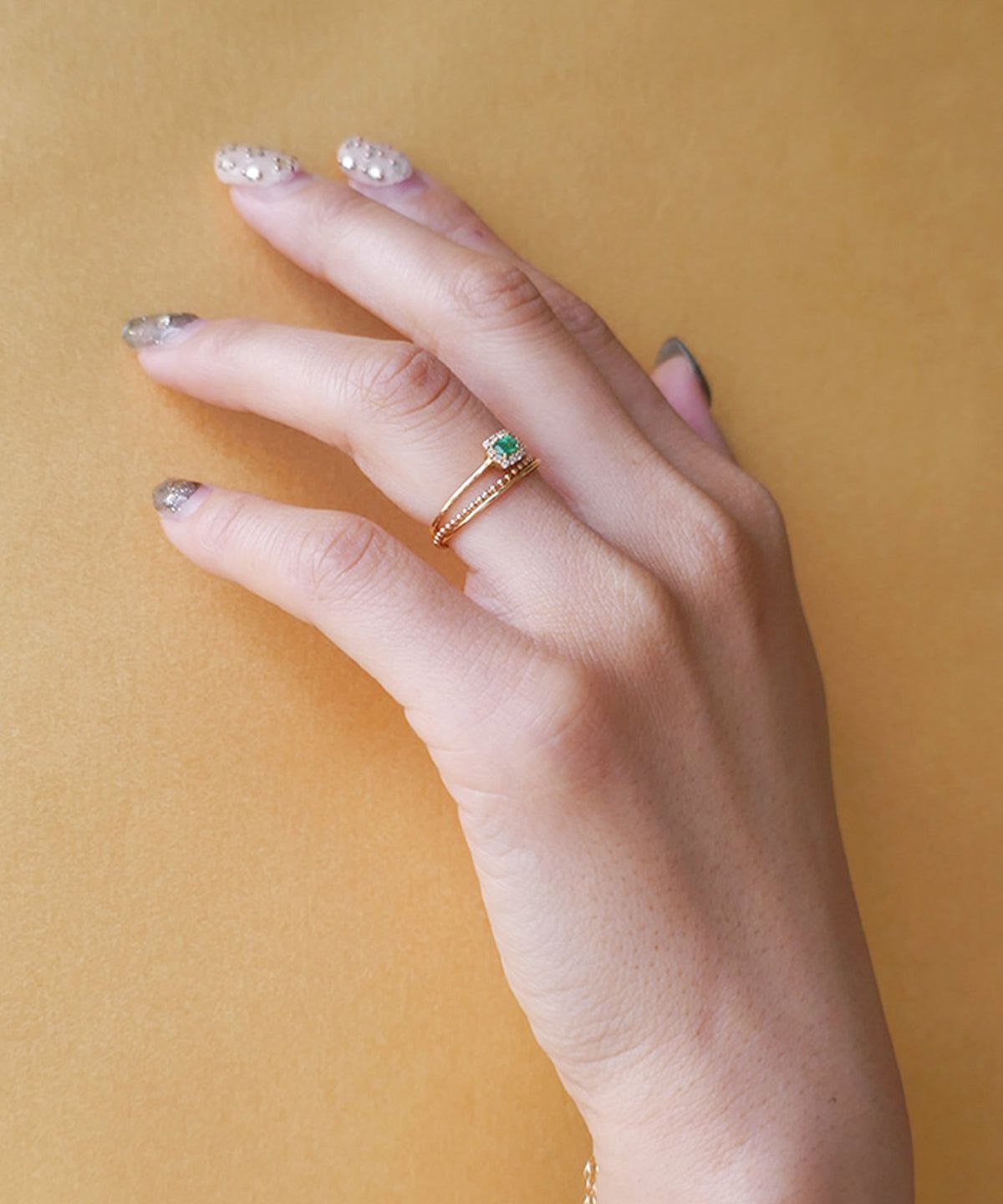 【受注商品】little emblem リング /LE-AR349