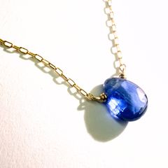 【フェア限定】ポロリンネックレス/カイナイト/K18