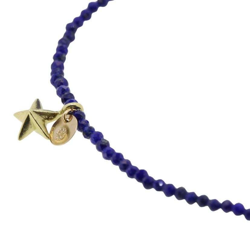 【フェア限定】アミュレット ブレスレット(ラピスラズリ) (K18)＊現品限り