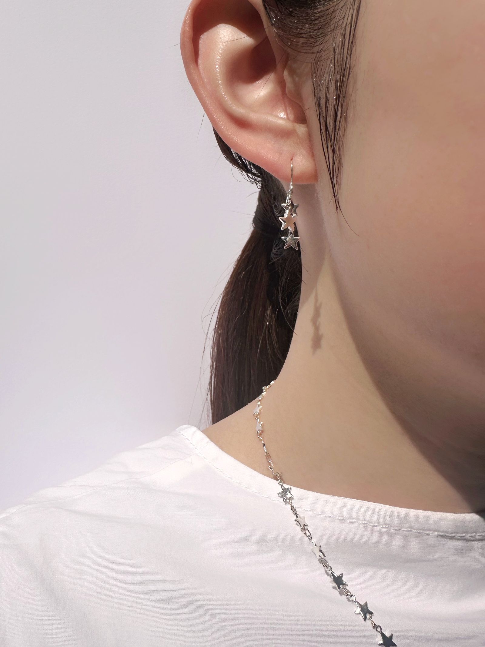 【即日発送可】スターピアスS (シルバー)