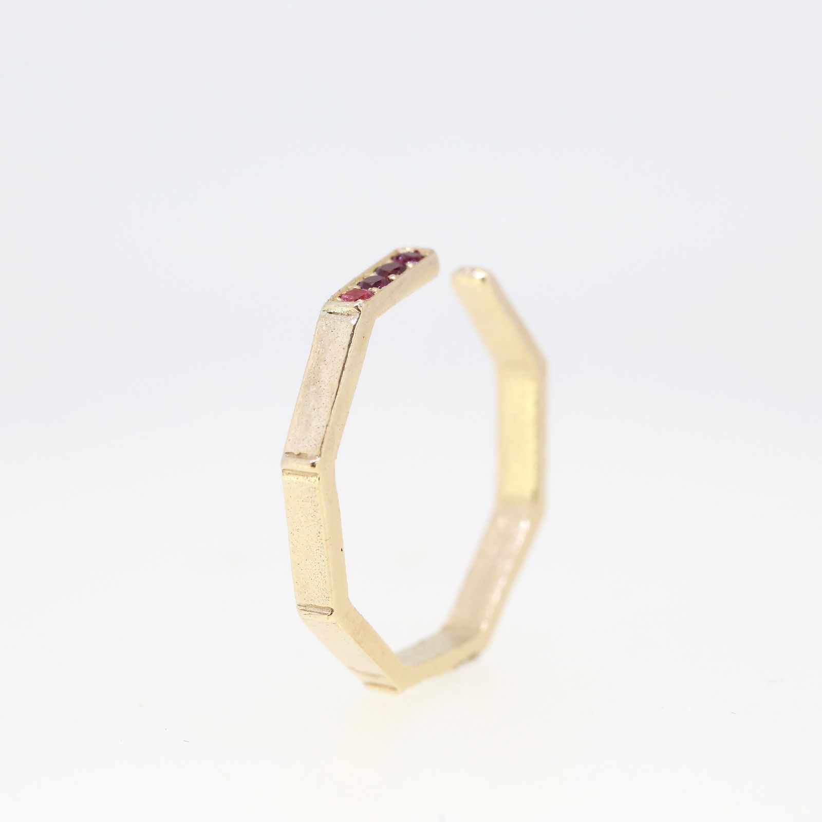 【即日発送可】グリッターインフィニティリング(K10)(13号)＊1点物のため現品かぎり