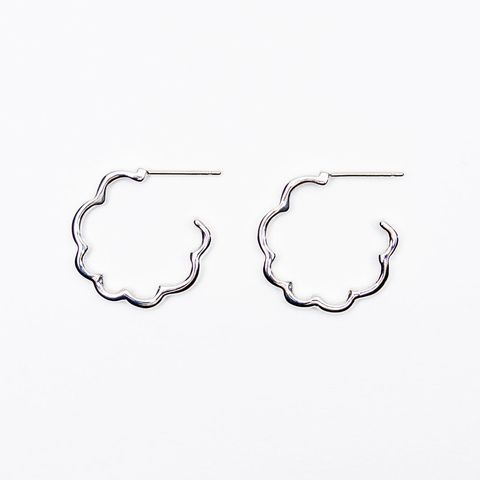 【即日発送可】ミモザピアス(シルバー)