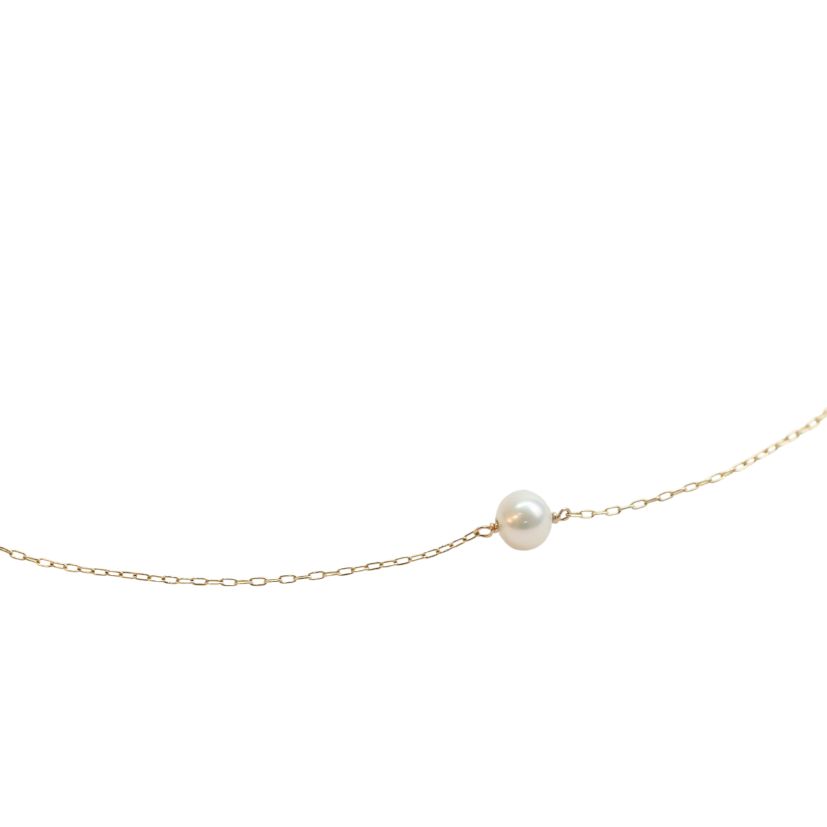 【フェア限定】パールネックレス(K10)(45cm)＊廃番商品＊現品限り