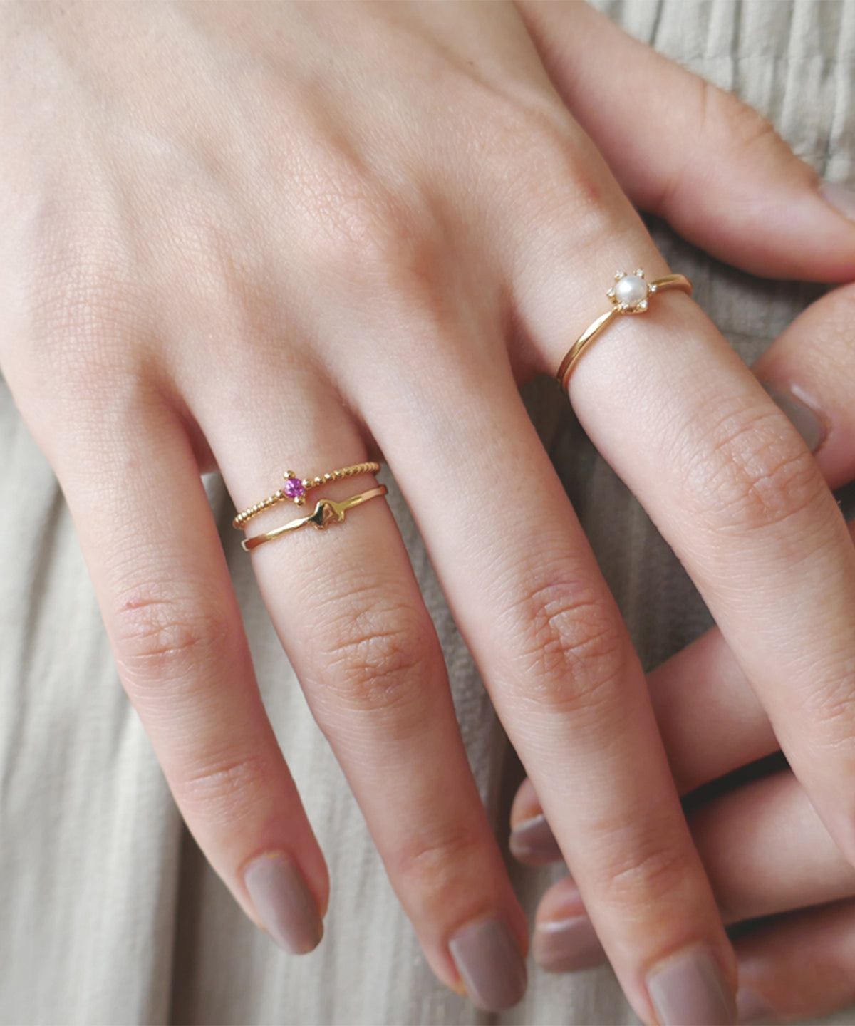 【受注商品】little emblem リング /LE-AR278