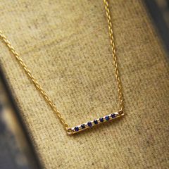 【即日発送可】ネブラネックレス(サファイア)*廃番商品