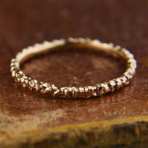 【即日発送可】スパングルリング(K18)(13号)＊廃番商品