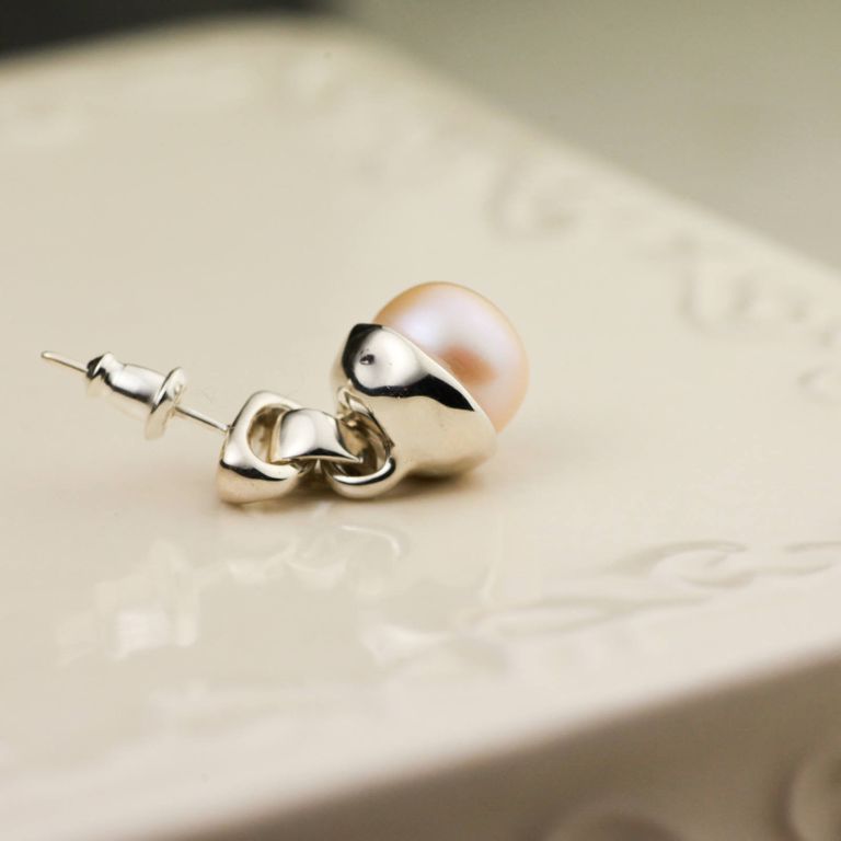 e.m. シルバー 言い換えれ パール ピアス(片耳用) 