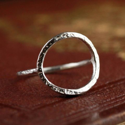 【即日発送可】ラウンドリング(シルバー)(13号)