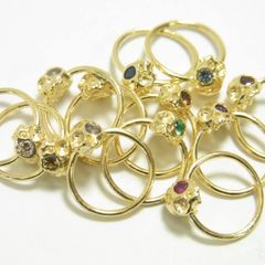 【取り寄せ商品】スカルベビーリング