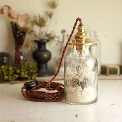 【取り寄せ商品】m.soeur|フラワーボトルライト(S)