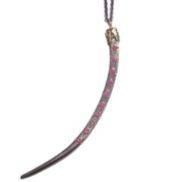 Rusty Thought | TWISTED HORN NECKLACE(ルビー)