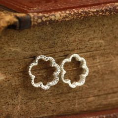 【即日発送可】ミモザピアス(シルバー)