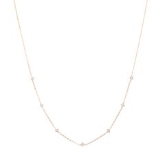 【お取り寄せ商品】 K18YG/WG ダイヤネックレス