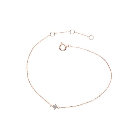 【お取り寄せ商品】K10(YG/PG/WG) ダイヤブレスレット