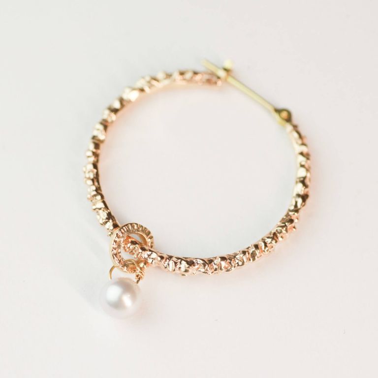 KAORU - 【即日発送可】ポロリンフックピアスLパール(片耳) ＊廃番商品  