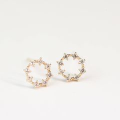 【即日発送可】スターリー ピアス(K10)