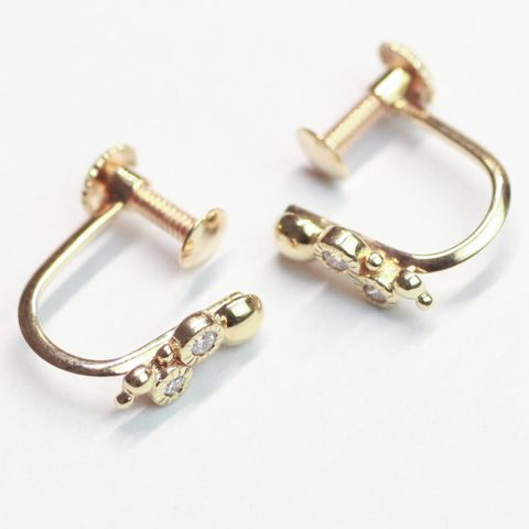 ダイヤモンドイヤリング*廃番商品