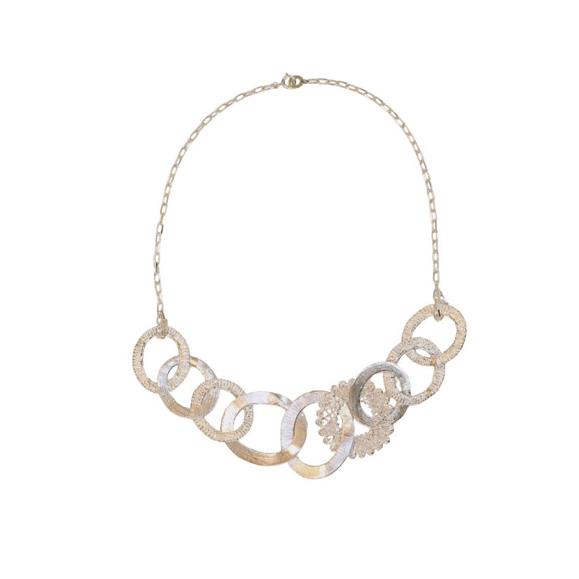 【フェア限定】アールデコネックレス(シルバー)＊廃番商品＊現品限り