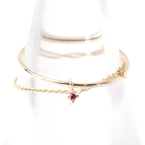 【即日発送可】little emblem リング / LE-AR376 (K9)(11号)