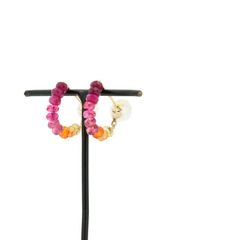 【フェア限定】グリッターマルチカラーピアス( K10)＊現品限り