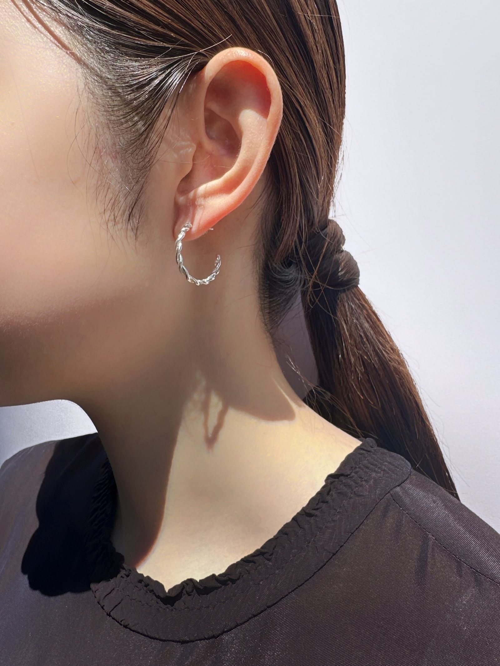 【即日発送可】セラヴィ ピアス L(シルバー)