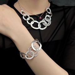 【フェア限定】アールデコネックレス(シルバー)＊廃番商品