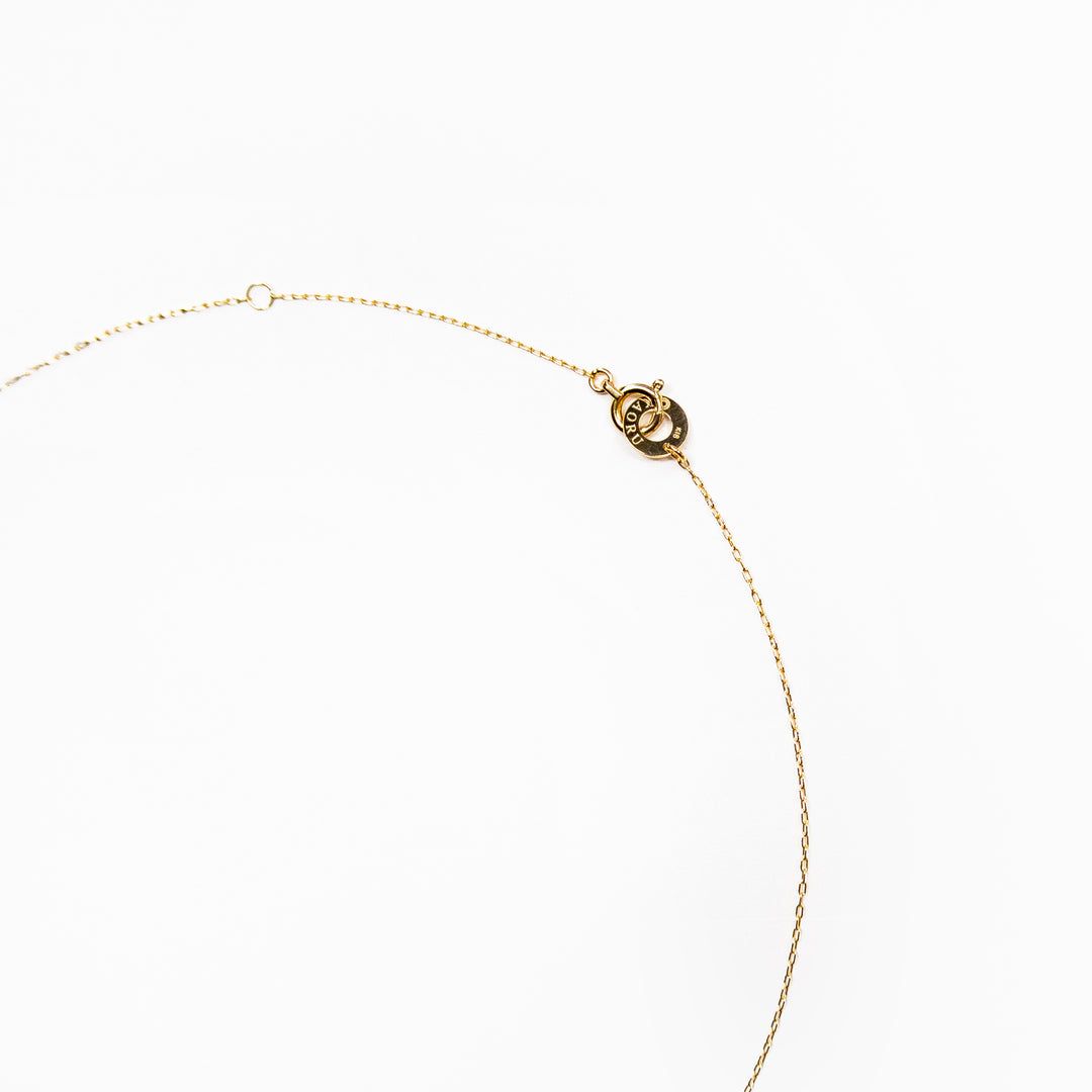 【即日発送可】ミニ ミモザ ネックレス (K18)