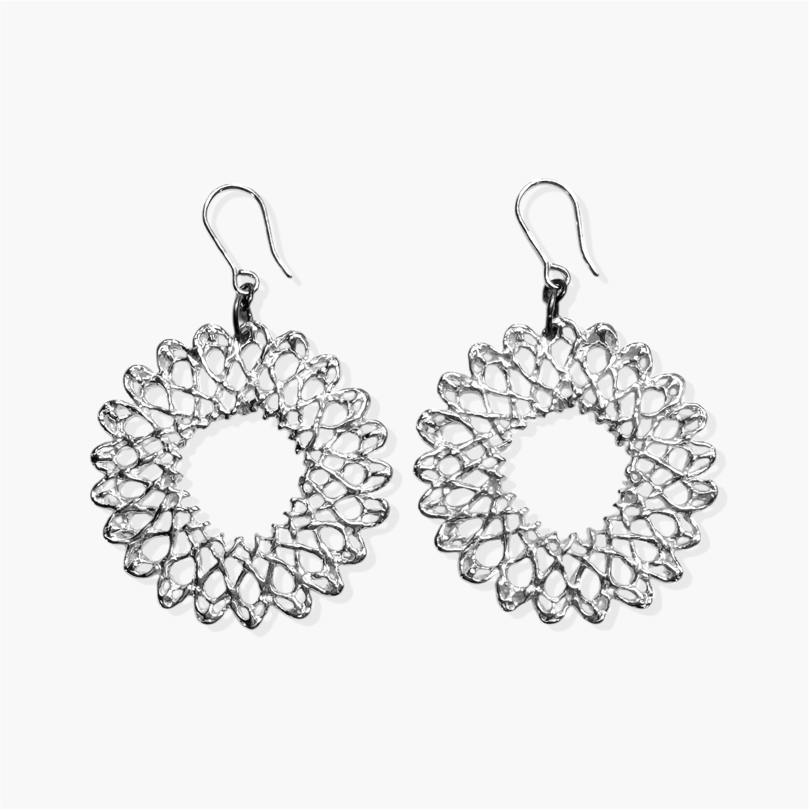 【即日発送可】アールデコピアス(シルバー)＊廃番商品