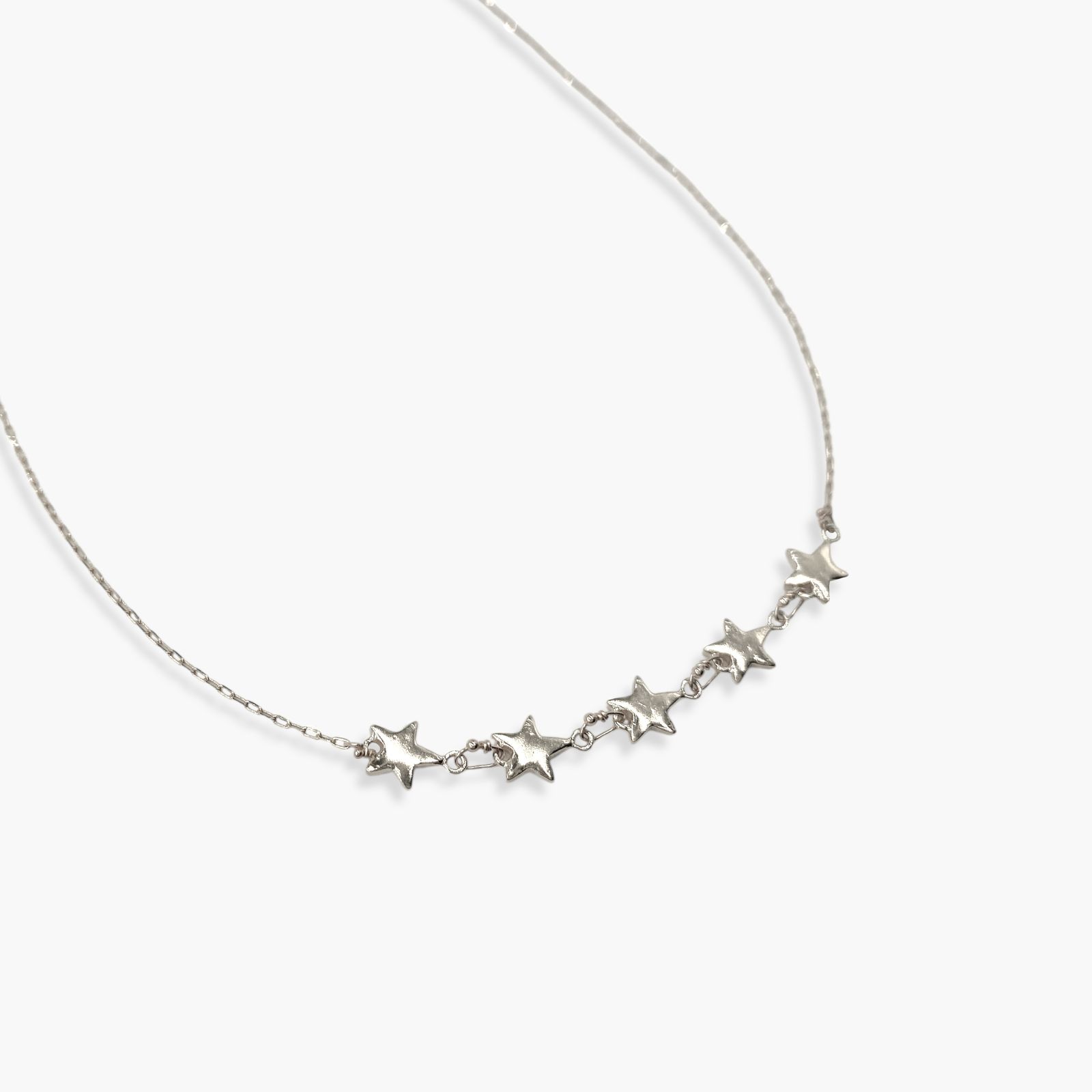 【即日発送可】スターネックレスS (シルバー)