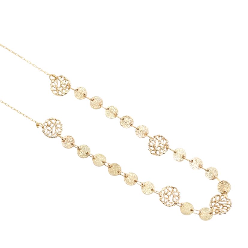 【フェア限定】アリウムネックレス(K10)(45cm)＊廃番商品＊現品限り