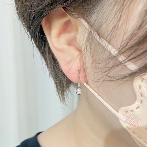 新垣結衣さん着用ダイヤピアス 【Timeless ones】