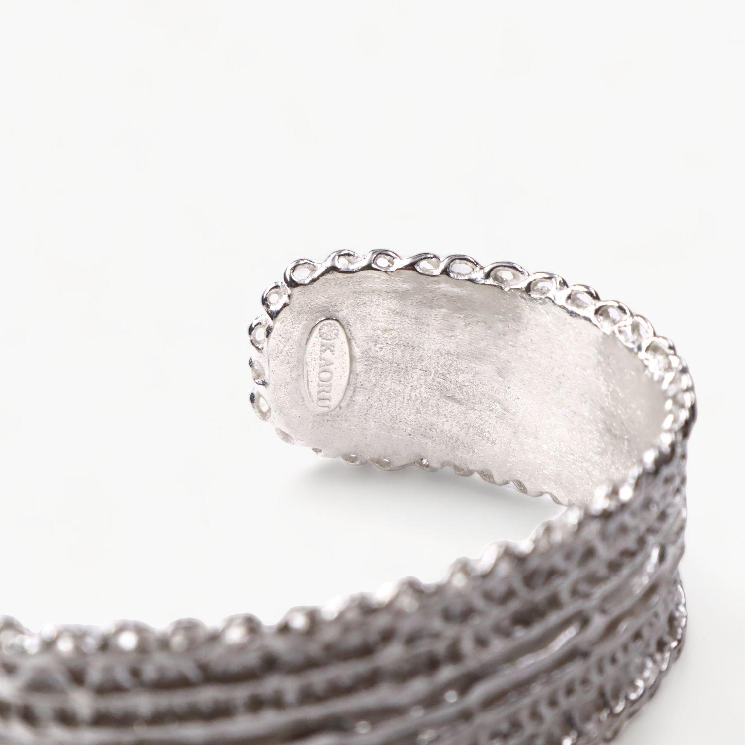 【フェア限定】コードリー バングルL(シルバー) ＊廃番商品＊現品限り