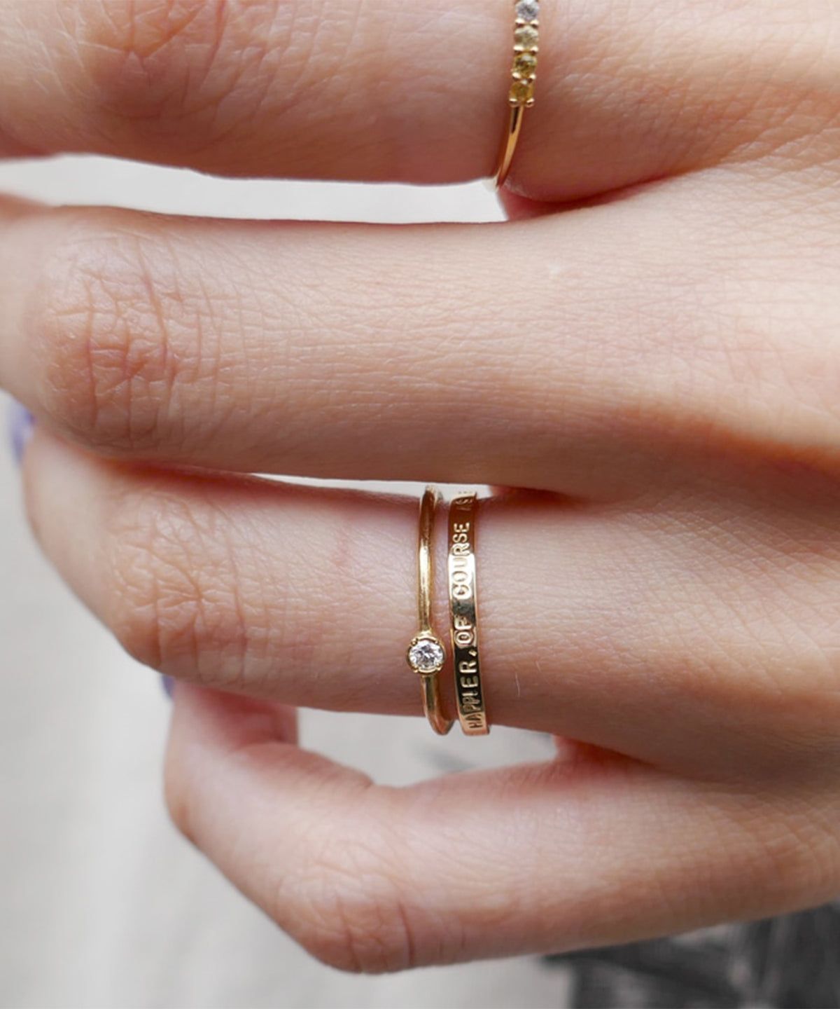 【受注商品】little emblem リング /LE-AR287