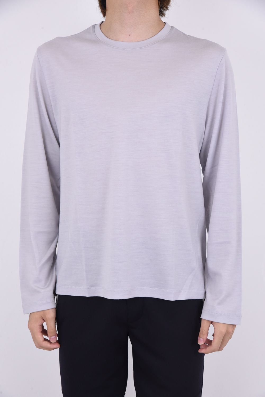 nomiamo cashmere middle gauge crew neck - ニット/セーター