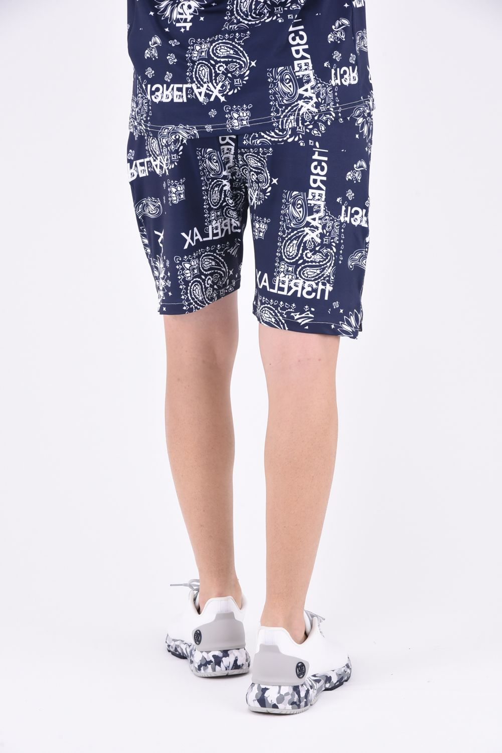 1PIU1UGUALE3 RELAX - ALOHA PAISLEY SHORT PANTS / ペイズリー柄