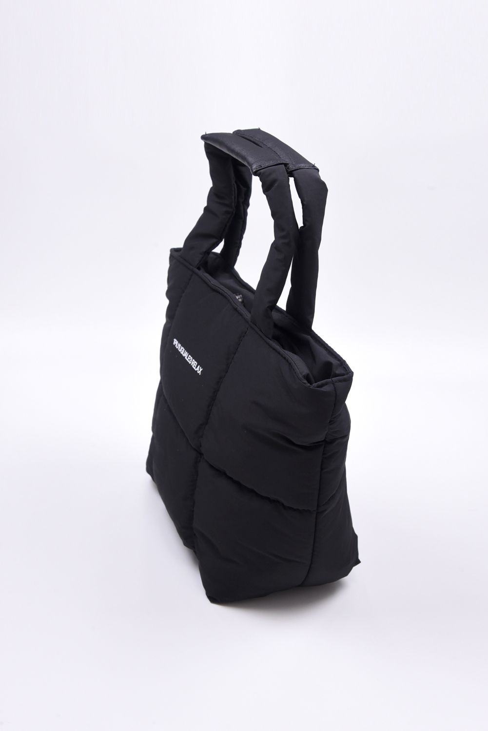QUILTED LUNCH BAG / キルティング ランチバッグ ブラック