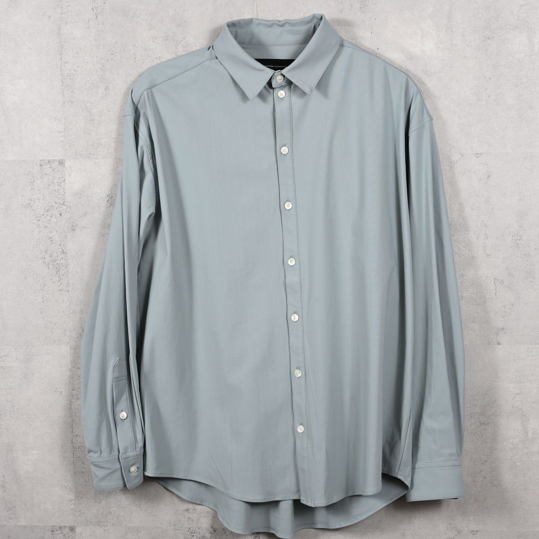 NYLON jack shirts / ナイロン ジャックシャツ (アクア) (7月末入荷予定) ※オーダー締切:5月23日(土)17時