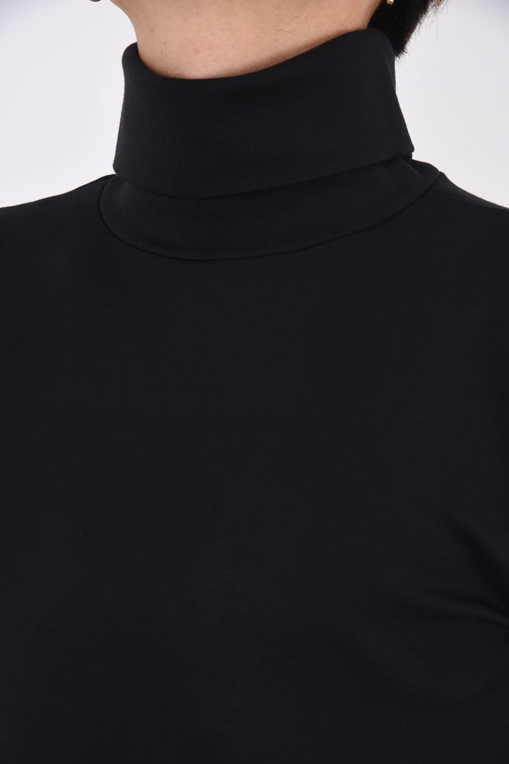 L/S TURTLE / ロングスリーブ ウォーム タートルーネック ブラック