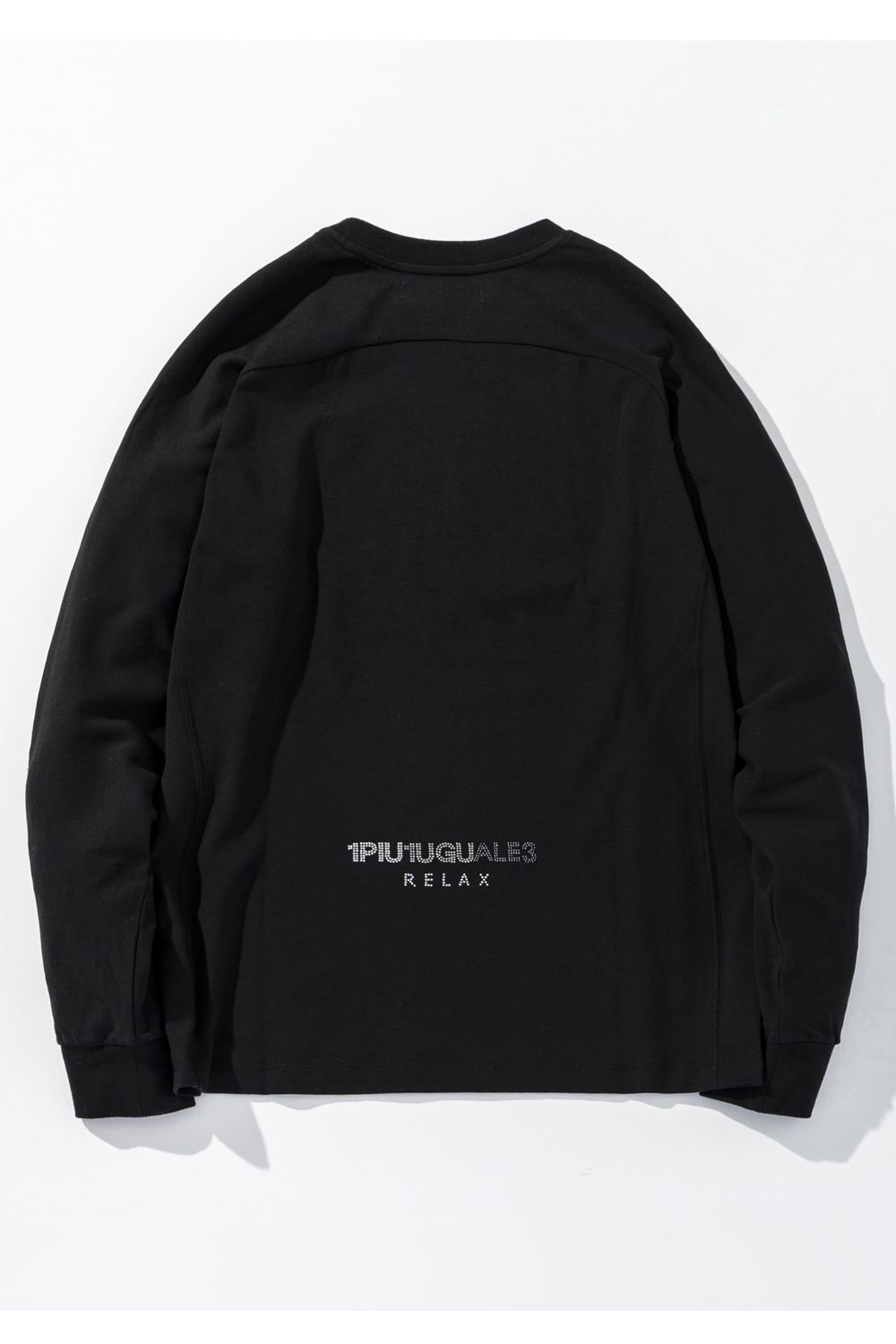 【26AW】 MICKEY SILHOUETTE GRADATION LINESTONE L/S / ミッキーシルエット グラデーション ラインストーン ロングスリーブTシャツ (ブラック) (8月上旬入荷予定)