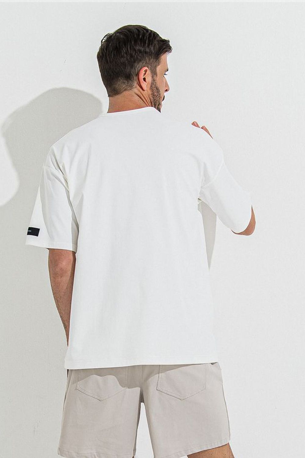 NYLON OVER  TEE / ナイロン オーバーTシャツ ホワイト