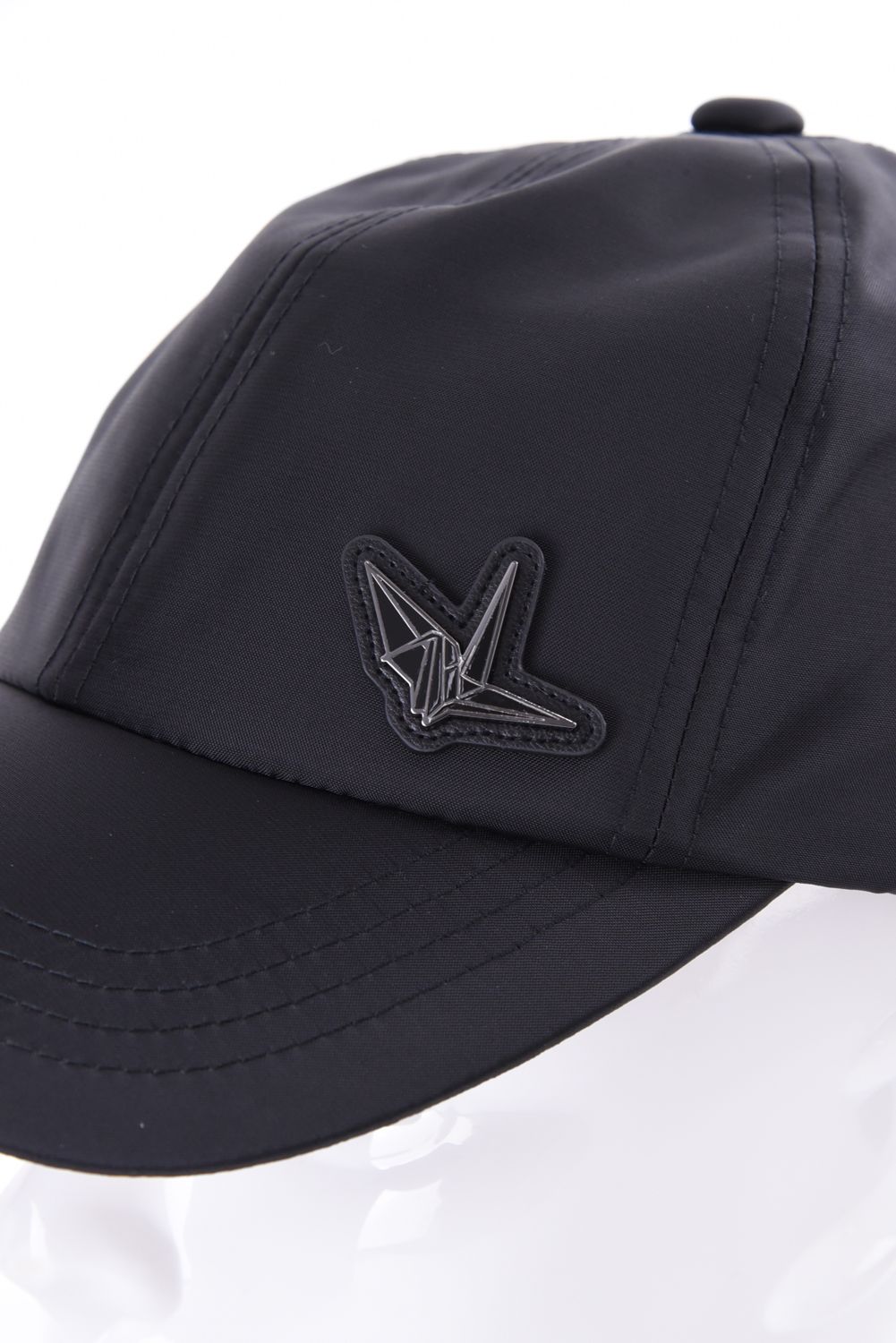 【26AW】 METAL PATCH NYLON CAP / メタルパッチ ナイロン キャップ (ブラック)